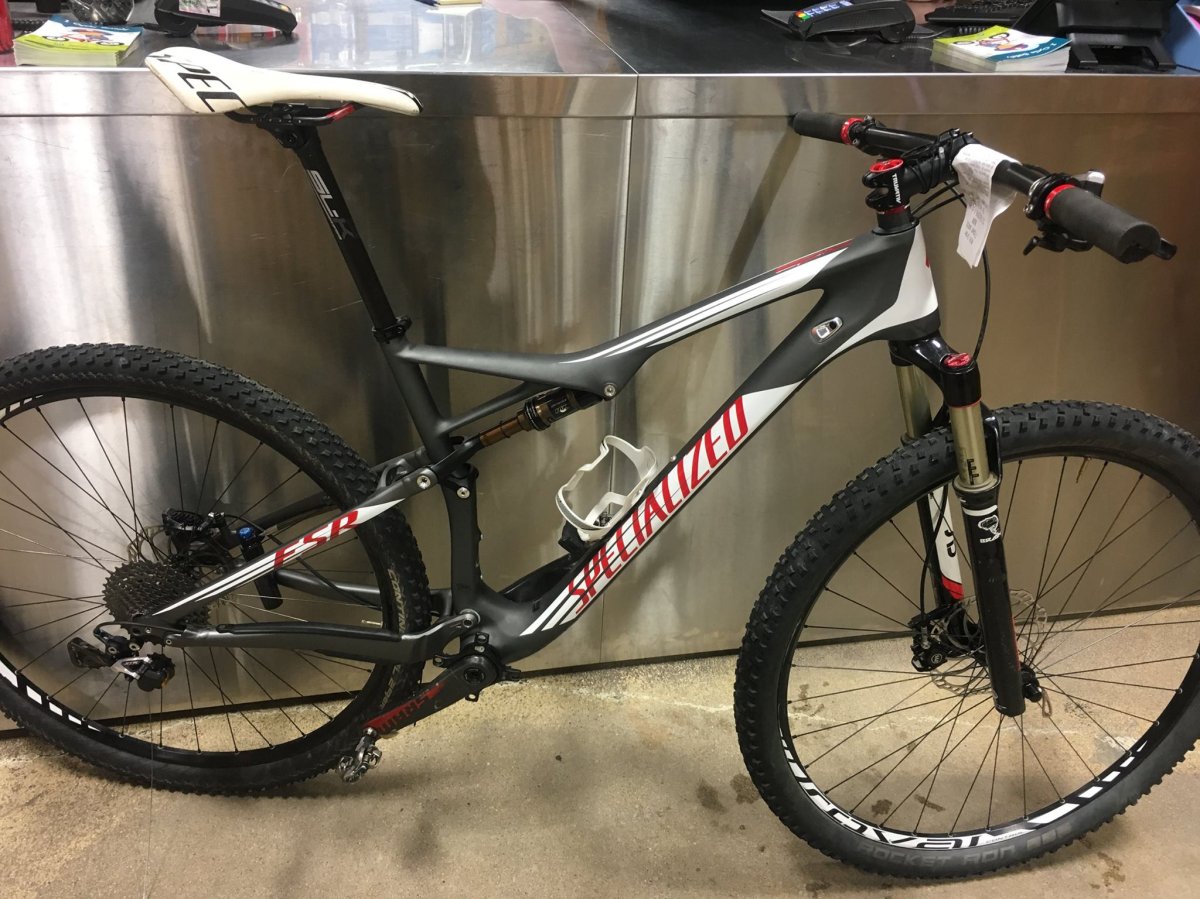 A look at an expensive Specialized bicycle that was stolen from a Winnipeg truck on Tuesday morning. 