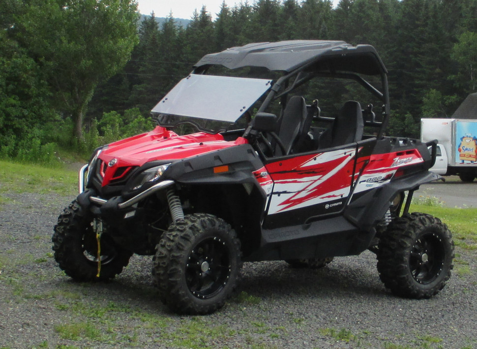 Police say this off-road vehicle was stolen in a break-in of a residential garage in Val-d'Amours, N.B.