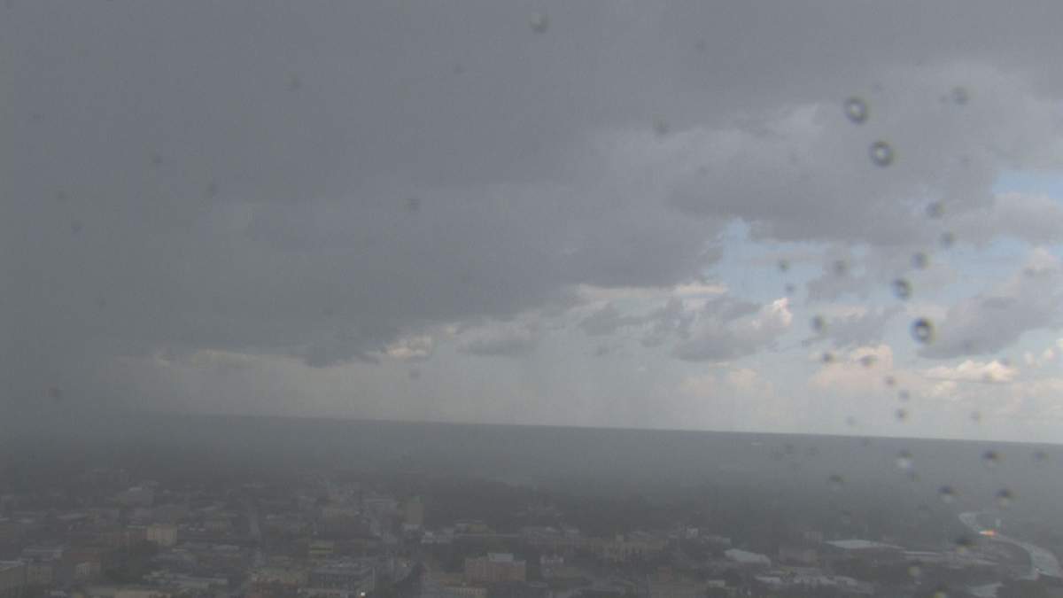 Environment Canada issued the warning just after 1 p.m.