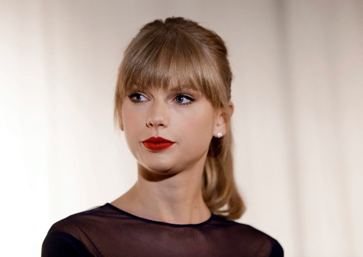 Taylor Swift appears at the Country Music Hall of Fame and Museum in Nashville, Tenn.
