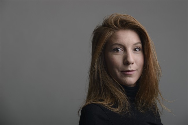 This is a Dec. 28, 2015 file handout photo portrait of the Swedish journalist Kim Wall taken in Trelleborg, Sweden. 