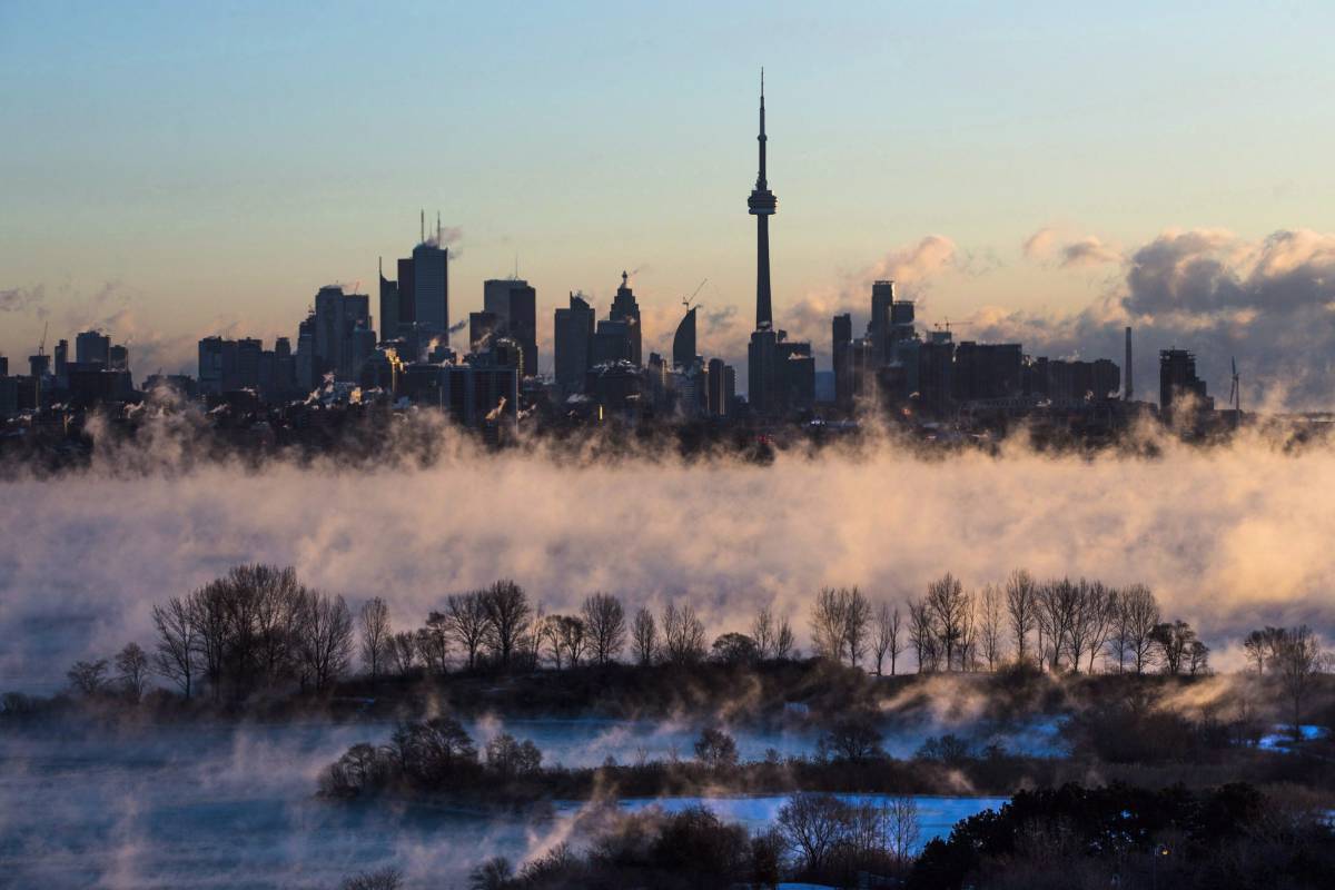 The city of Toronto skyline is shown in a file photo.