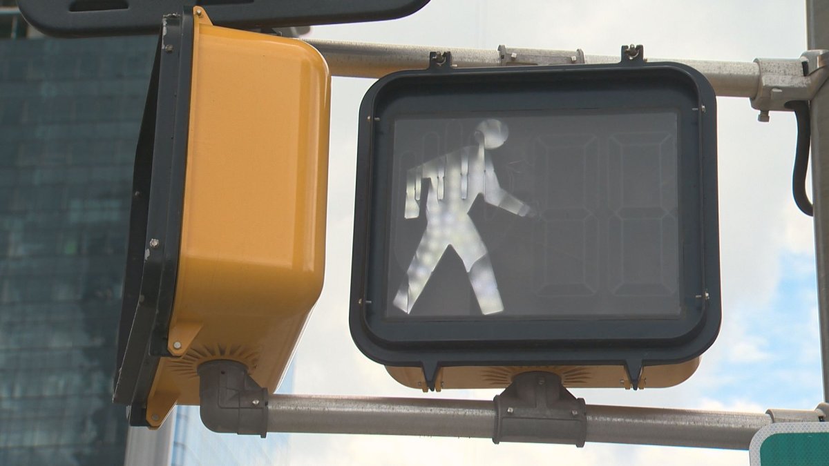 The driver from Halifax was charged under the Motor Vehicle Act for failing to yield to a pedestrian in a crosswalk and for driving while his view was obstructed.