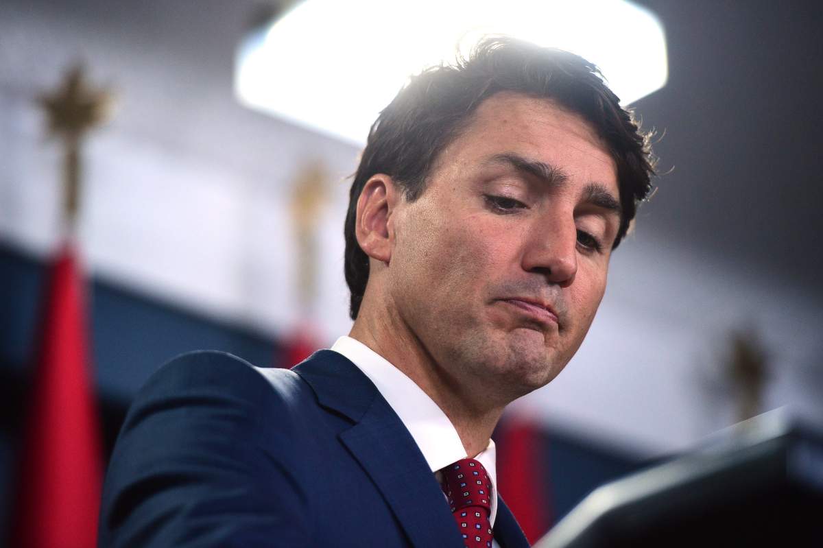Prime Minister Justin Trudeau speaks at a news conference in Ottawa on Tuesday Sept. 19, 2017.