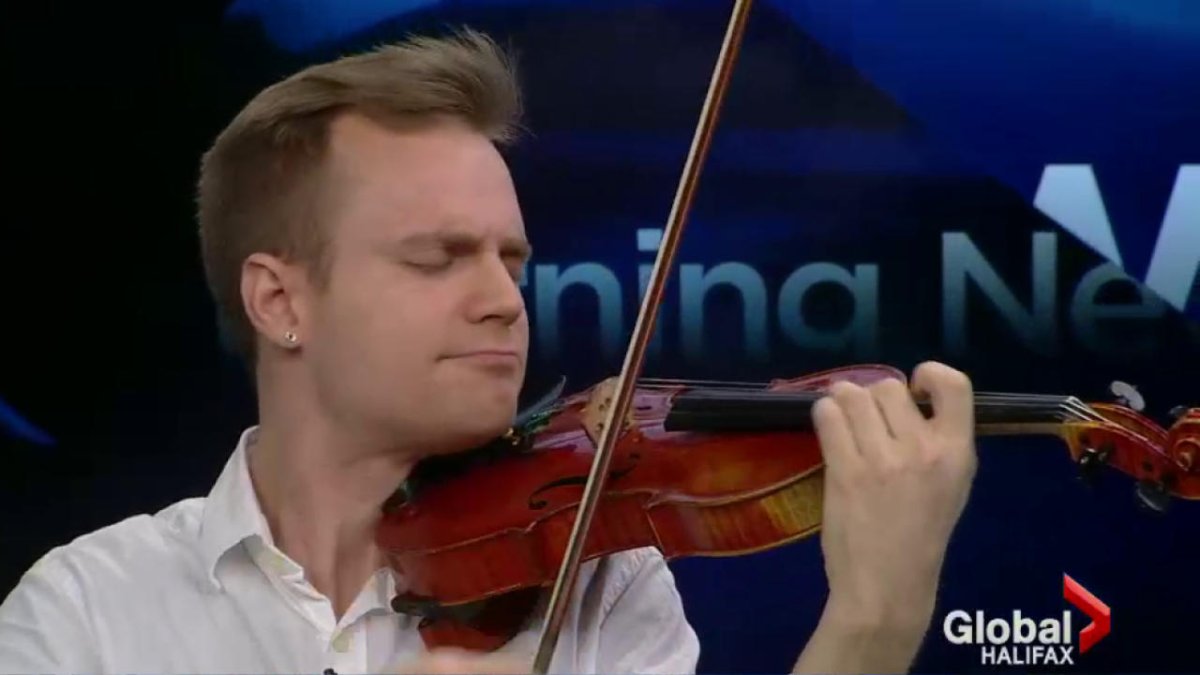 Marc Djokic, a violinst, originally from Halifax, has won a $125,000 Prix Goyer. 