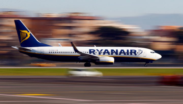 Photo of a Ryanair aircraft
