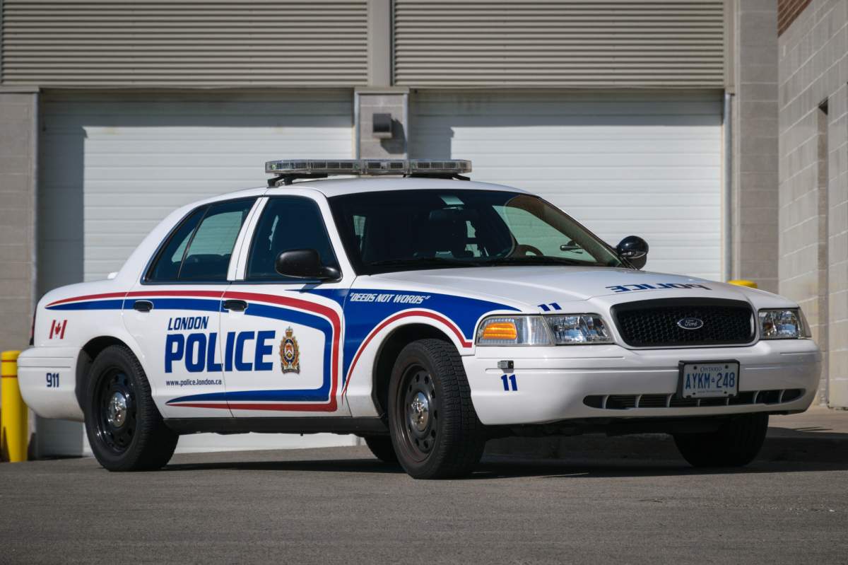 As a result, a 30-year-old London man has been charged with break and enter with intent.