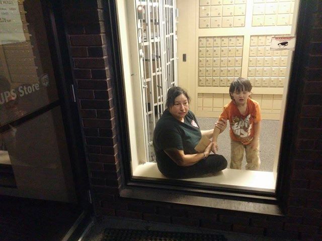 A late-night mail run turned into a nightmare for one family in New Brunswick