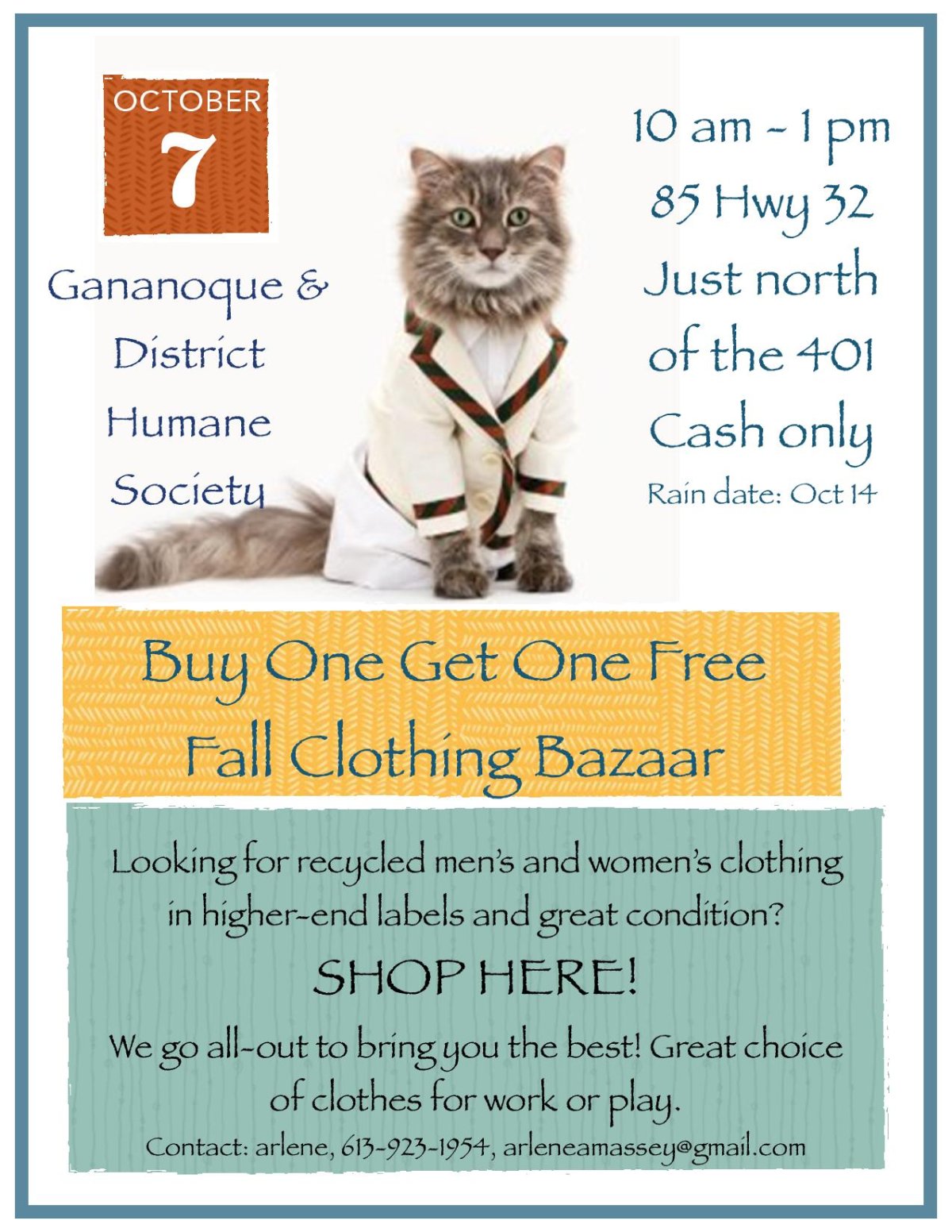 Fall & Winter Bogo Bazaar of Gently Used Clothing - GlobalNews Events