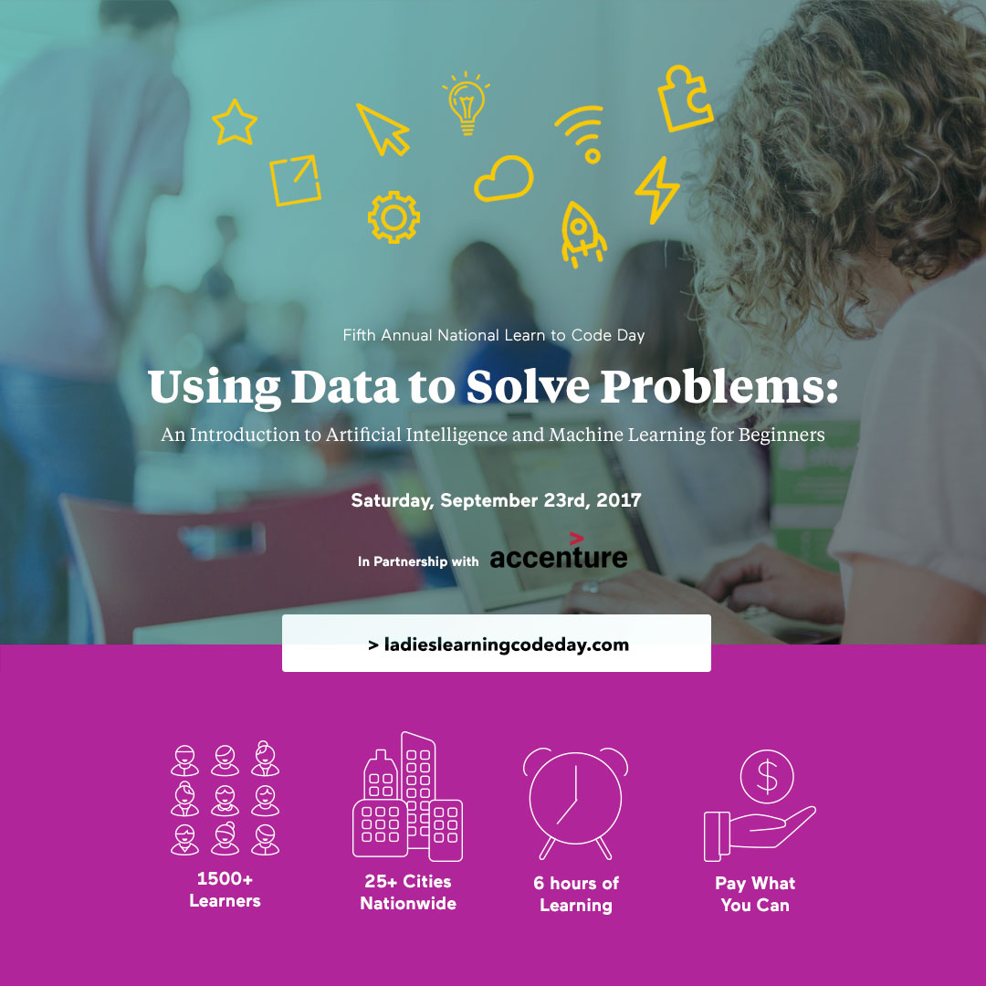 (UBC) National Learn to Code Day 2017: Using Data to Solve Problems: An Introduction to Artificial Intelligence and Machine Learning for Beginners - image