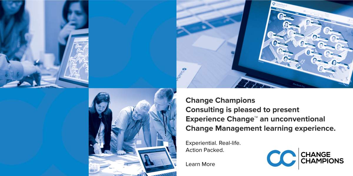 ExperienceChange™: A hands-on Change Management certification - image