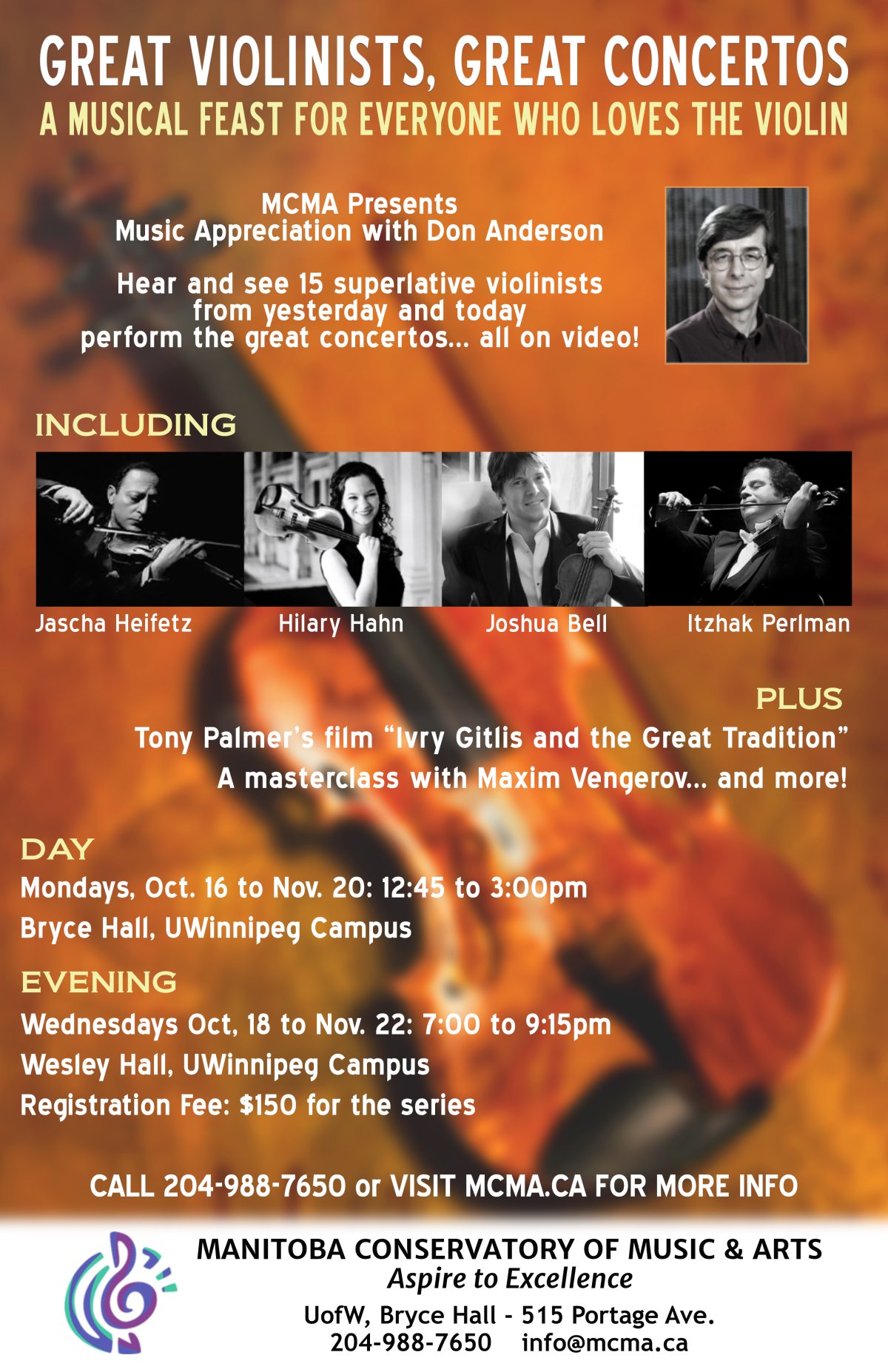 Great Violinists, Great Concertos GlobalNews Events