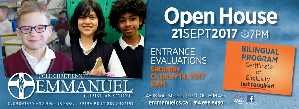 Open House – Emmanuel Christian School - image