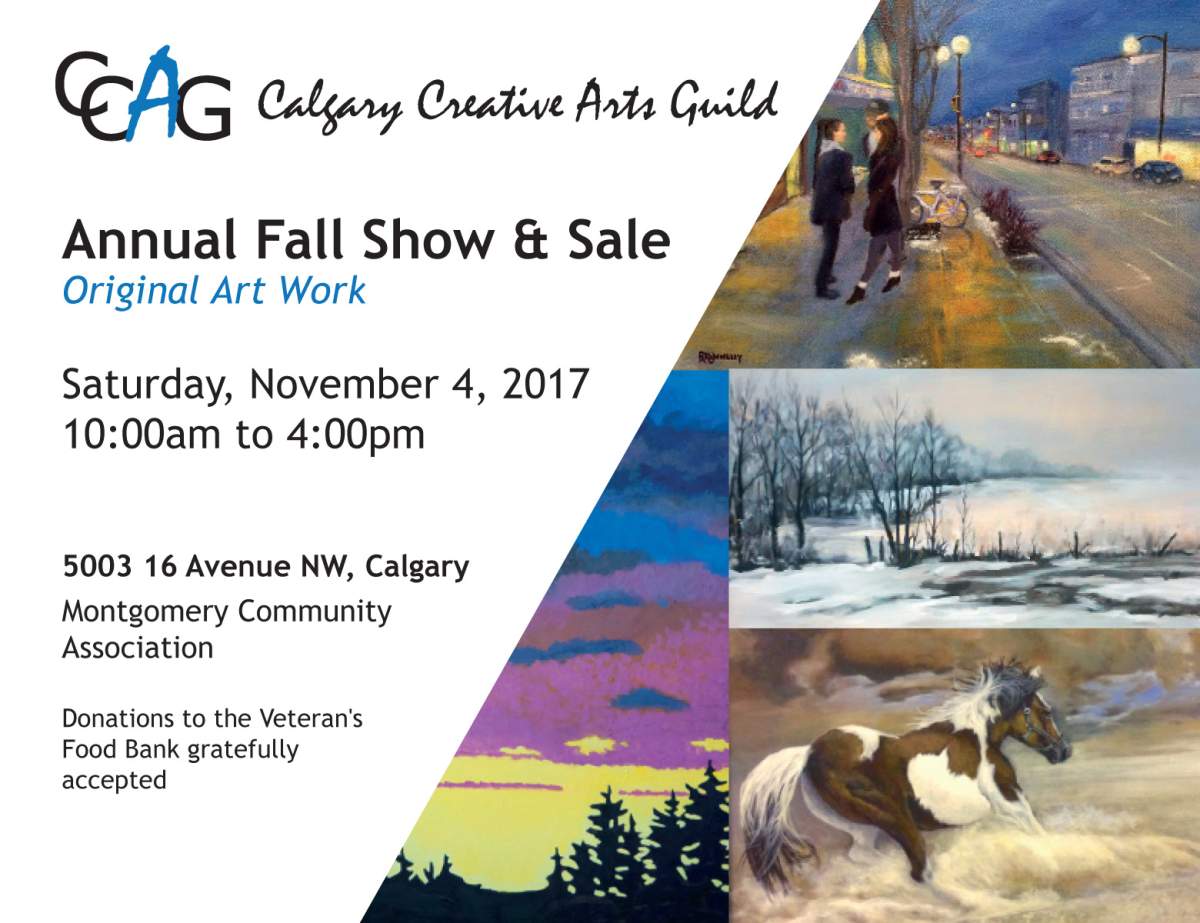 Calgary Creative Arts Guild Annual Fall Show & Sale - image