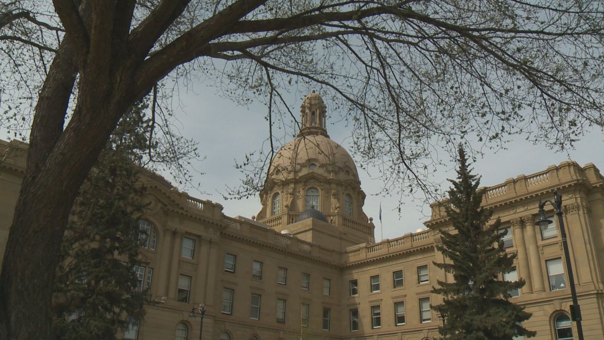 A 2017 file photo of the Alberta legislature.