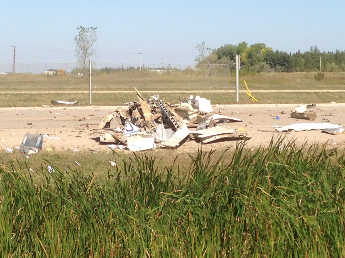 One person died after a crash Thursday morning at St. Andrews airport.