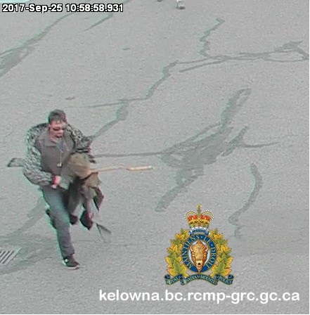 Surveillance photo helps with quick arrest of arson suspect in Kelowna - image