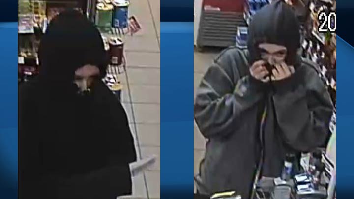 Police have released surveillance photos from the robbery and are asking for the public's help in identifying the suspects.