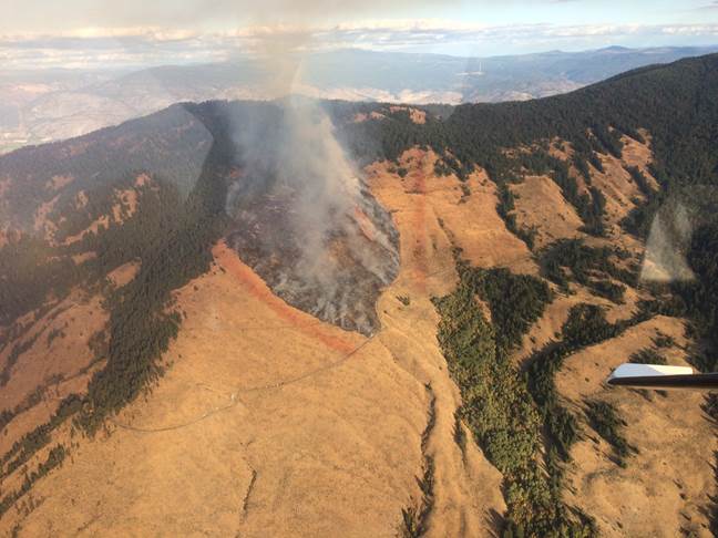 Wildfire in Similkameen now fully contained - image