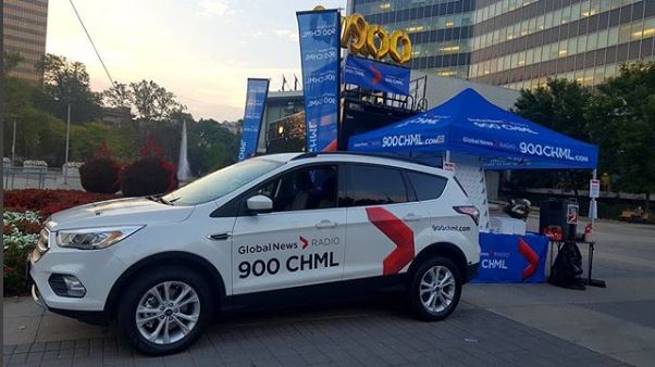 CHML is broadcasting live from the Hamilton City Hall forecourt from 6:00 a.m. until 6:00 p.m. Tuesday.