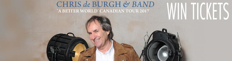 Chris de Burgh – Win Tickets! - image