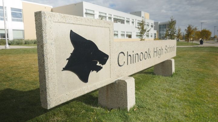 Chinook High School in Lethbridge, Alta.