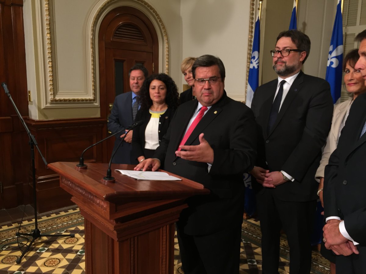 Montreal Mayor Denis Coderre says he will keep bars open later and lower business taxes now that the province has passed a new law that gives the city of Montreal more autonomy. Thursday, Sept. 21, 2017.