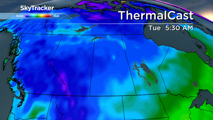 Cool air dives right in for the first week of October.