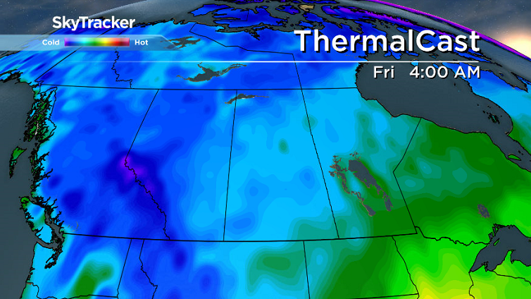 It'll be a cool start to fall on Friday with a risk of frost in the morning and a daytime high struggling to get into double digits.