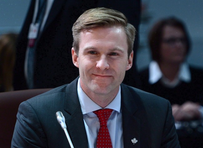 New Brunswick Premier Brian Gallant waits for the start of the meeting of First Ministers in Ottawa on Friday, Dec. 9, 2016. 