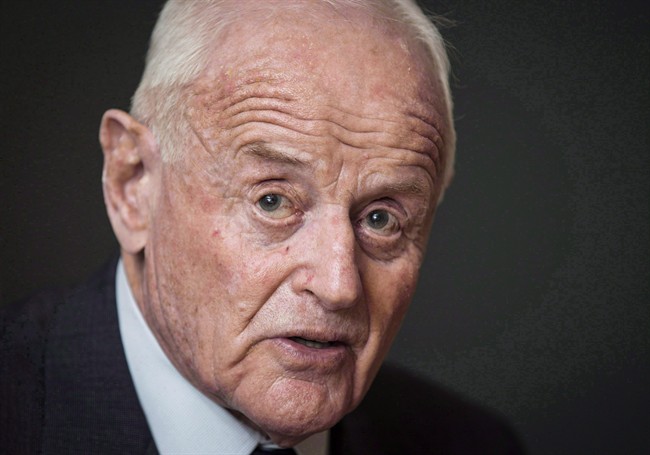 File photo of Peter Munk.