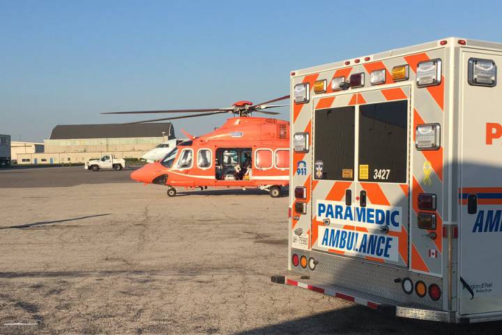 Woman airlifted to trauma centre after being struck by vehicle in ...