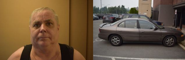 Donald William Snow and the car he drives.