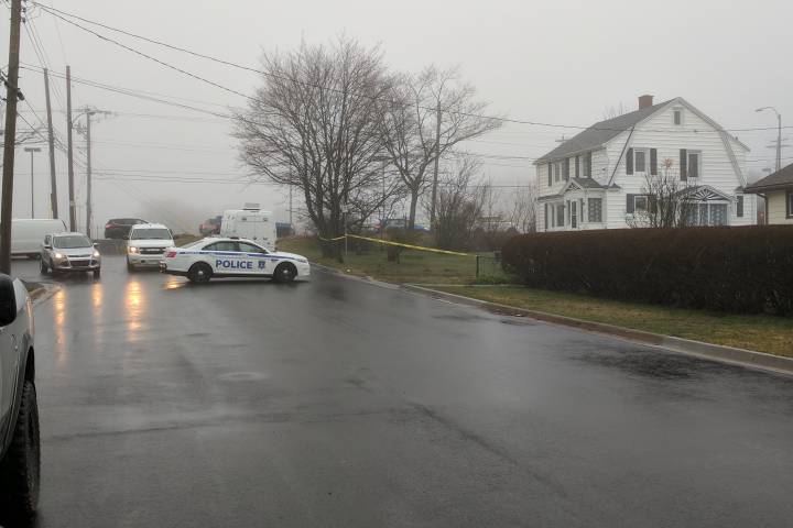 Halifax Regional Police investigated a suspicious death at a home on Farquharson Street in Dartmouth on April 27, 2017.