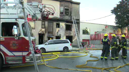 Vancouver Firefighters respond to 3-alarm fire Monday night - image