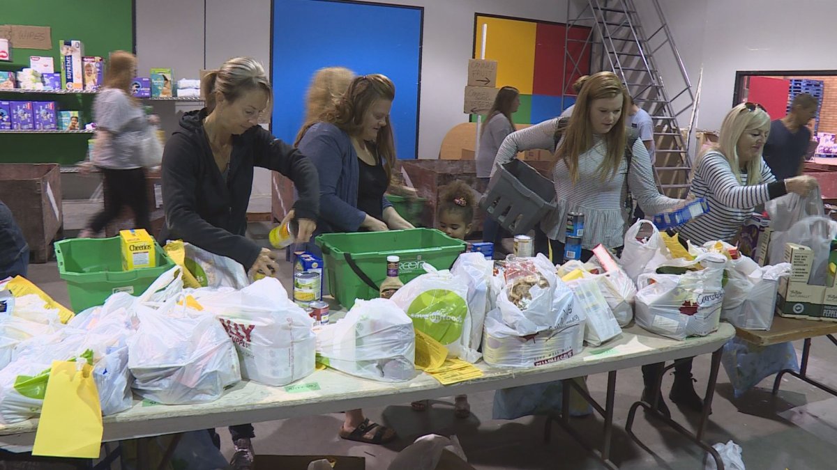 Food bank volunteers in central Okanagan brought to tears at amount of donations - image