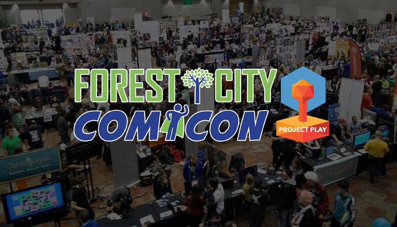 Forest City ComiCon Logo.