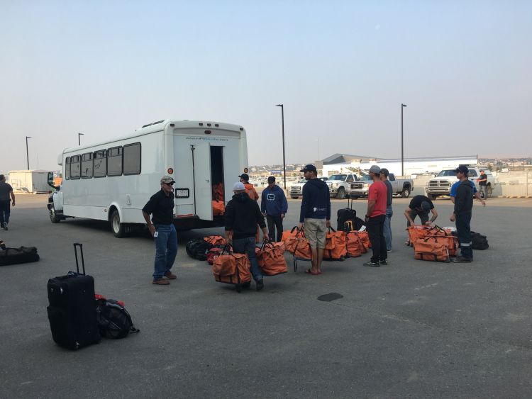 Nineteen FortisAlberta employees leave for Turks and Caicos Saturday to help restore power following Hurricane Irma.