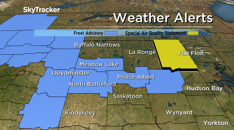 Saskatoon weather outlook: first frost of the season Friday morning ...