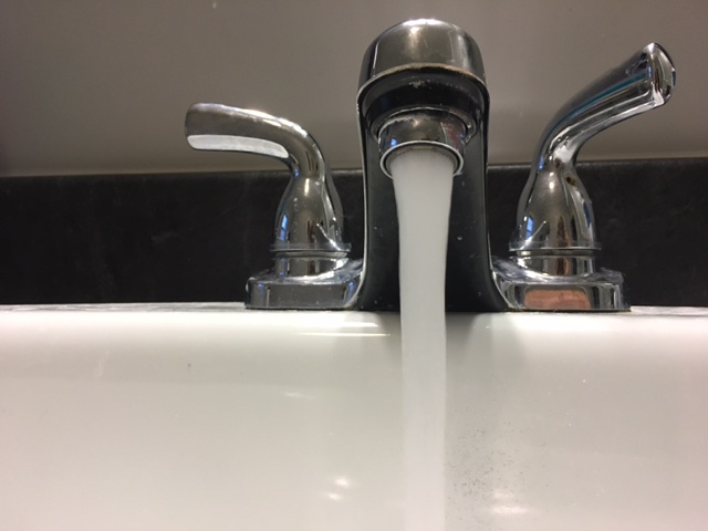The city says water in the downtown core should not be used.