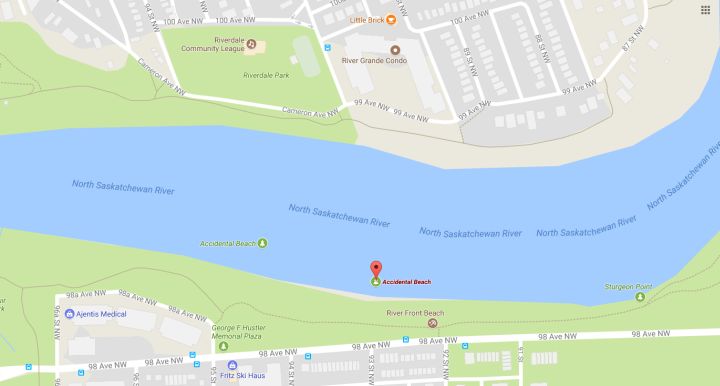 The Accidental Beach has become so popular, Google has even made it a landmark on Google Maps.