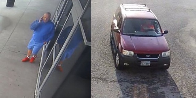 Hamilton Police say they are looking for a suspect involved in an alleged theft at a Stoney Creek arena.