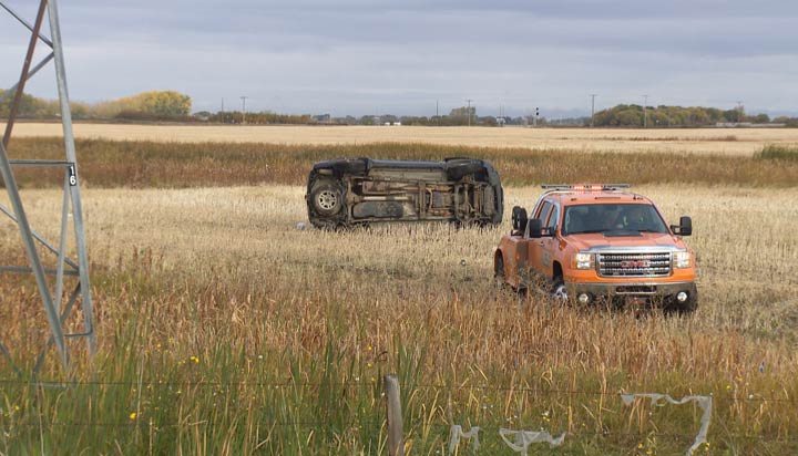 Traffic is restricted on Highway 7 while RCMP investigate a crash with serious injuries.