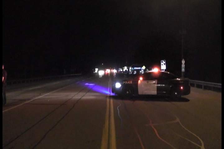 A pedestrian was killed on Highway 7 just east of Peterborough.