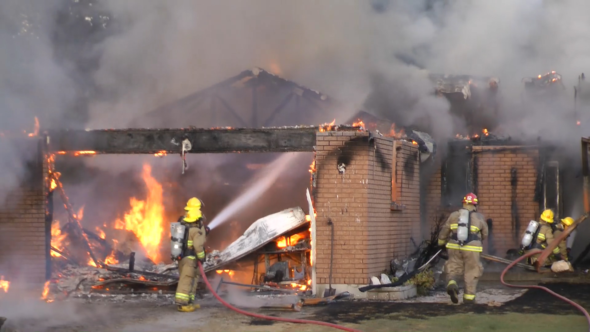 Fire destroys home in Alnwick/Haldimand Township | Globalnews.ca