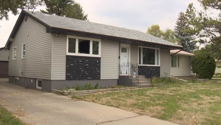 Saskatoon firefighters reunited two cats with a pet owner at the scene of a house fire on Saturday.