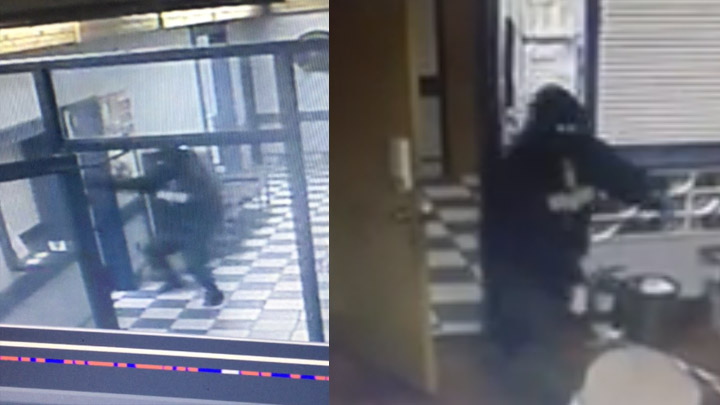 Two people were bear sprayed during an armed robbery at Watson, Sask., business.