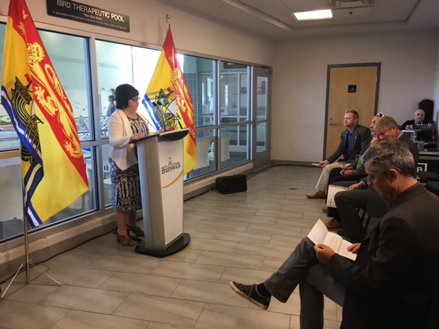 New Brunswick Seniors Minister Lisa Harris announces next steps in building new 60-bed Fredericton nursing home.