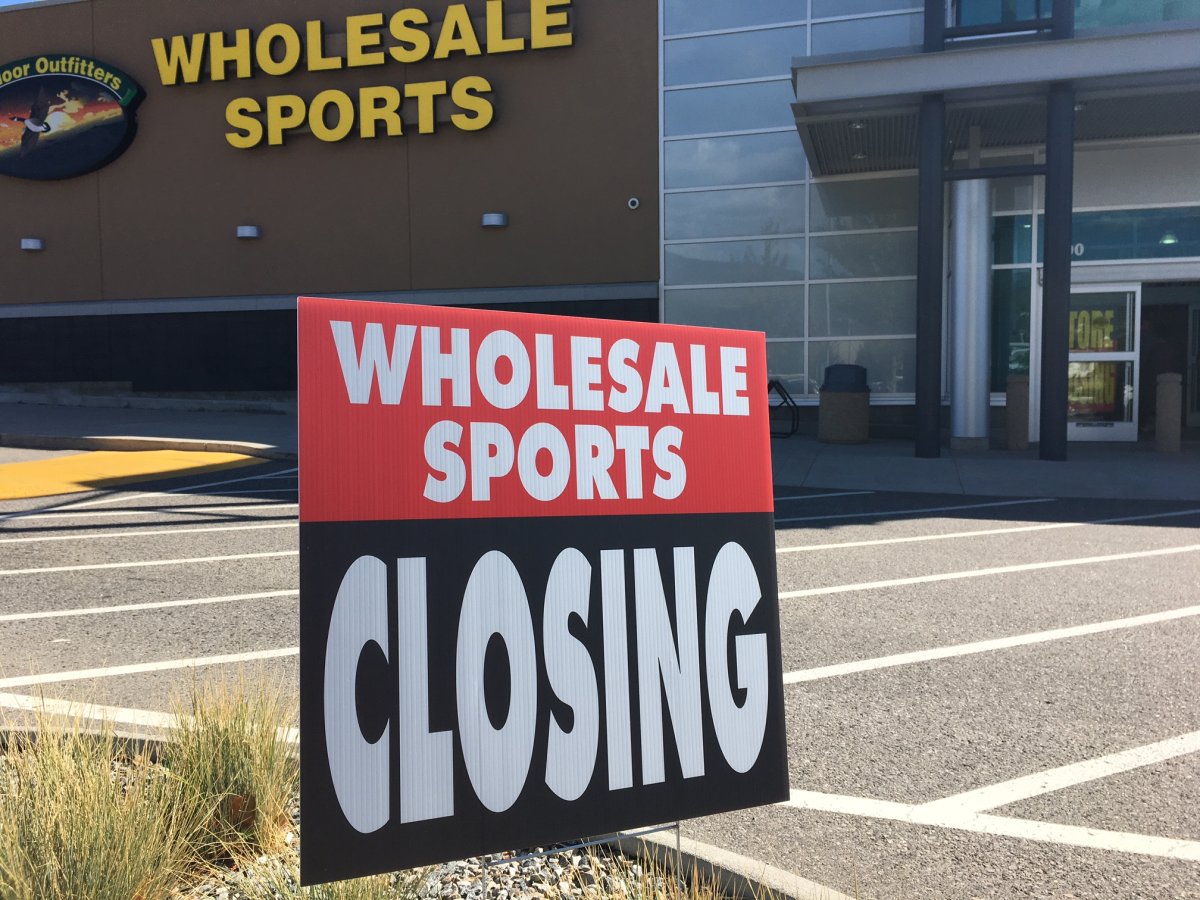 Wholesale Sports closes it’s doors in B.C. including West Kelowna - image