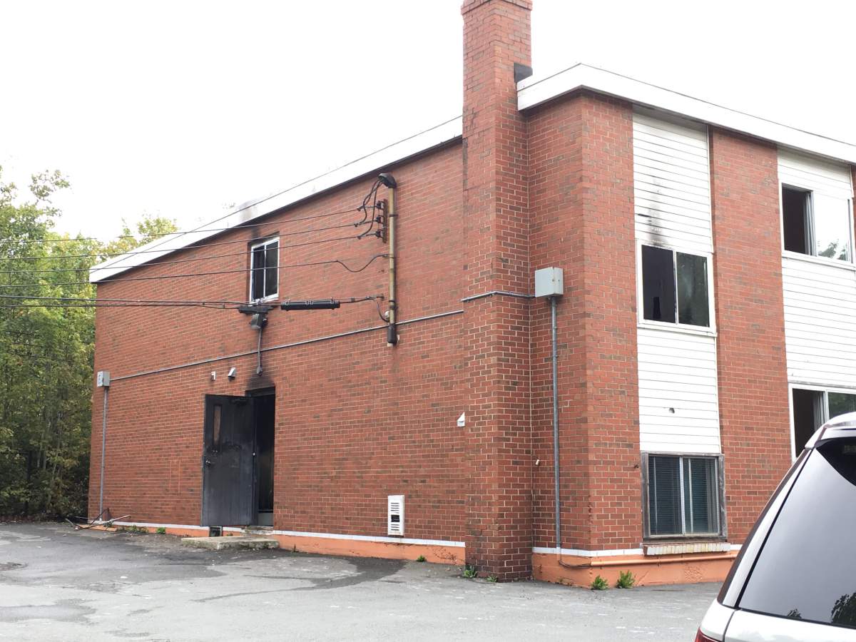 Officials are investigating a suspicious fire in Dartmouth. 